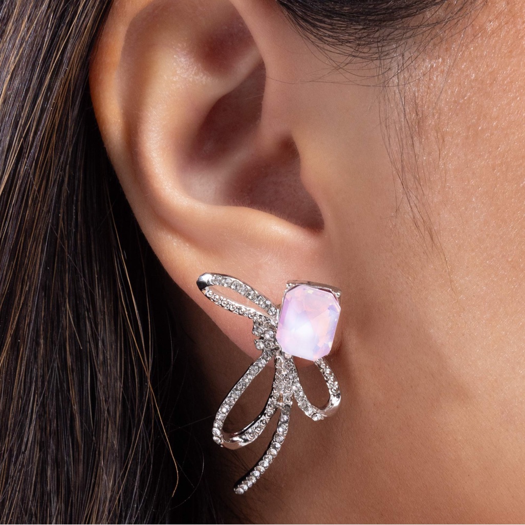 Nwt Positively Radiant Pink Post Earrings 23$